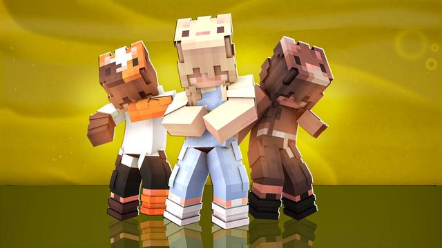 Thumbnail of the Minecraft Bedrock Marketplace product Cat Hats created by Tristan Productions.