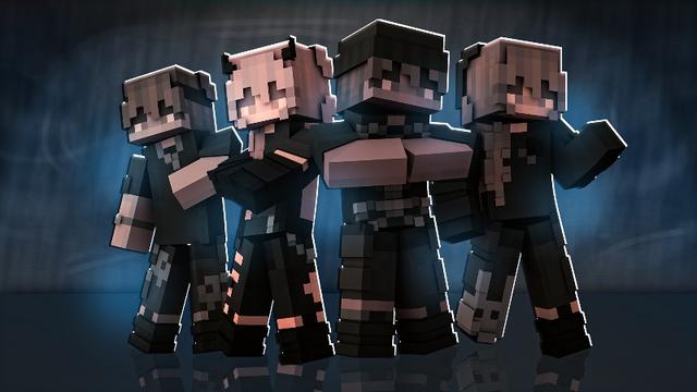 Thumbnail of the Minecraft Bedrock Marketplace product Dark Goth created by Tristan Productions.
