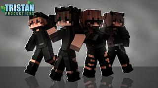 Thumbnail of the Minecraft Bedrock Marketplace product Dark Outfits created by Tristan Productions.