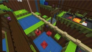 Screenshot of the Minecraft Bedrock Marketplace product Deathrun created by Tristan Productions.