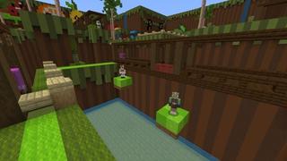 Screenshot of the Minecraft Bedrock Marketplace product Deathrun created by Tristan Productions.