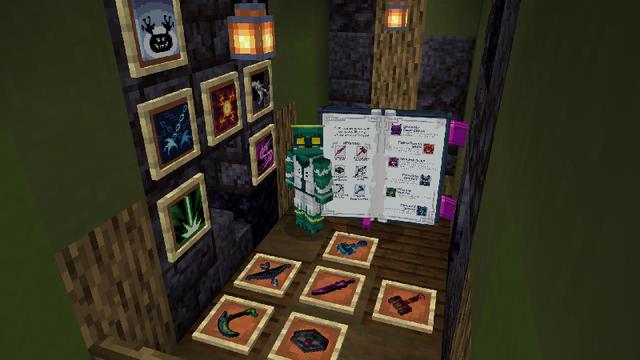 Screenshot of the Minecraft Bedrock Marketplace product Demon Weapons created by Tristan Productions.