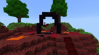 Screenshot of the Minecraft Bedrock Marketplace product Dimensions Parkour created by Tristan Productions.