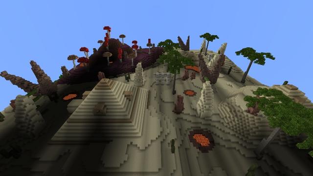 Screenshot of the Minecraft Bedrock Marketplace product Earth Skyblock created by Tristan Productions.