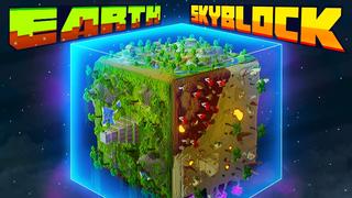 Thumbnail of the Minecraft Bedrock Marketplace product Earth Skyblock created by Tristan Productions.