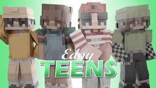 Thumbnail of the Minecraft Bedrock Marketplace product Edgy Teens created by Tristan Productions.