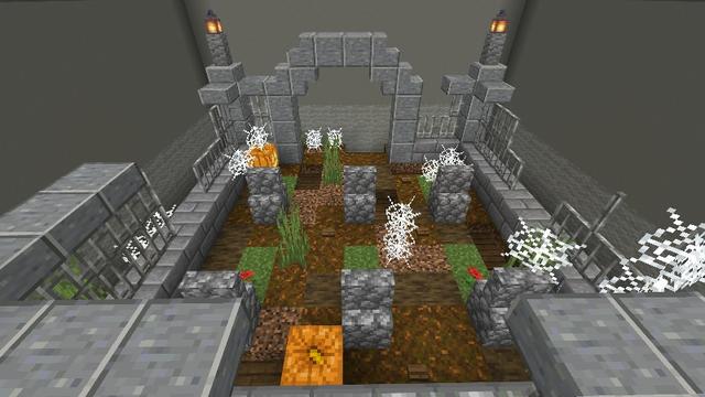 Screenshot of the Minecraft Bedrock Marketplace product Extreme Find the Button created by Tristan Productions.