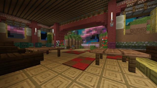 Screenshot of the Minecraft Bedrock Marketplace product Find the Button Mega created by Tristan Productions.