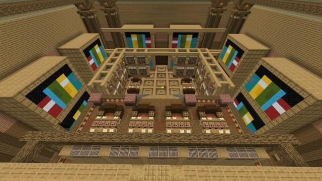Screenshot of the Minecraft Bedrock Marketplace product Find the Button Mega created by Tristan Productions.