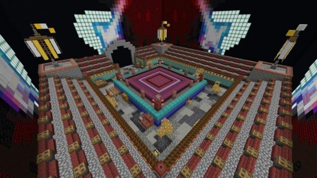 Screenshot of the Minecraft Bedrock Marketplace product Find the Button Mega created by Tristan Productions.