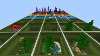 Screenshot of the Minecraft Bedrock Marketplace product Find the Button created by Tristan Productions.