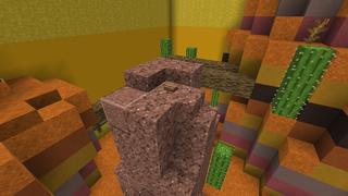 Screenshot of the Minecraft Bedrock Marketplace product Find the Button created by Tristan Productions.