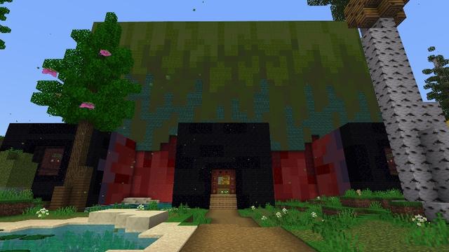 Screenshot of the Minecraft Bedrock Marketplace product Giant Sniffer House created by Tristan Productions.