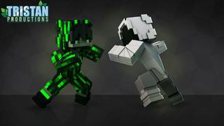 Thumbnail of the Minecraft Bedrock Marketplace product Hacker vs Pro created by Tristan Productions.