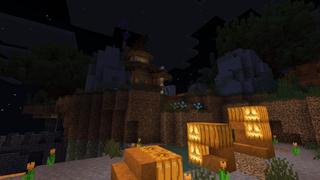 Screenshot of the Minecraft Bedrock Marketplace product Haunted Parkour created by Tristan Productions.