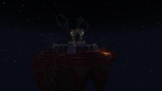 Screenshot of the Minecraft Bedrock Marketplace product Holiday Skyblock created by Tristan Productions.