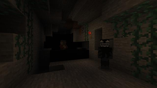 Screenshot of the Minecraft Bedrock Marketplace product Horror Adventure created by Tristan Productions.