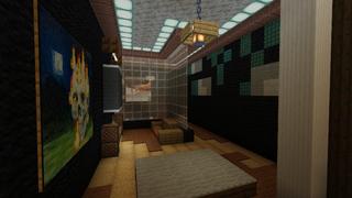 Screenshot of the Minecraft Bedrock Marketplace product How to Live Inside a Warden created by Tristan Productions.