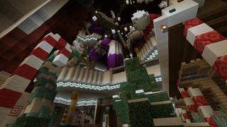 Screenshot of the Minecraft Bedrock Marketplace product How to Live Inside Santa created by Tristan Productions.