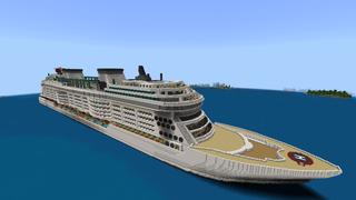 Screenshot of the Minecraft Bedrock Marketplace product Luxury Cruise Ship created by Tristan Productions.