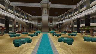 Screenshot of the Minecraft Bedrock Marketplace product Luxury Cruise Ship created by Tristan Productions.