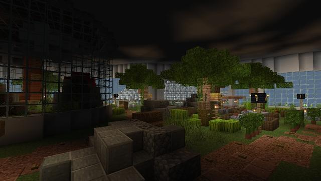 Screenshot of the Minecraft Bedrock Marketplace product Mansion Skyblock created by Tristan Productions.