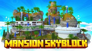 Thumbnail of the Minecraft Bedrock Marketplace product Mansion Skyblock created by Tristan Productions.