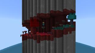 Screenshot of the Minecraft Bedrock Marketplace product Mini Spiral Parkour created by Tristan Productions.