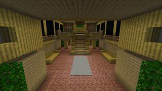 Screenshot of the Minecraft Bedrock Marketplace product Mob House City created by Tristan Productions.