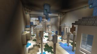 Screenshot of the Minecraft Bedrock Marketplace product Mob Parkour created by Tristan Productions.