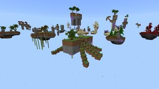 Screenshot of the Minecraft Bedrock Marketplace product Mobs Skyblock created by Tristan Productions.