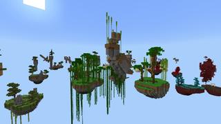 Screenshot of the Minecraft Bedrock Marketplace product Mobs Skyblock created by Tristan Productions.