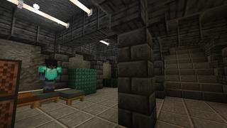 Screenshot of the Minecraft Bedrock Marketplace product Modern Mansion Bunker created by Tristan Productions.