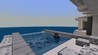 Screenshot of the Minecraft Bedrock Marketplace product Modern Mansion created by Tristan Productions.