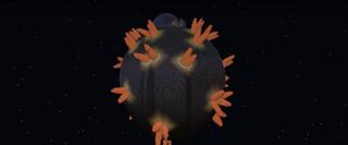 Panorama of the Minecraft Bedrock Marketplace product Bloc de ciel lunaire created by Tristan Productions.