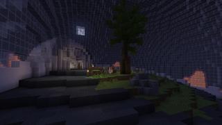 Screenshot of the Minecraft Bedrock Marketplace product Bloc de ciel lunaire created by Tristan Productions.