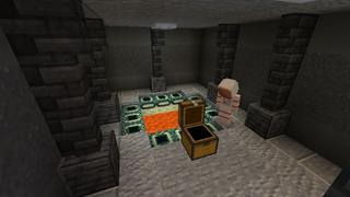 Screenshot of the Minecraft Bedrock Marketplace product Bloc de ciel lunaire created by Tristan Productions.