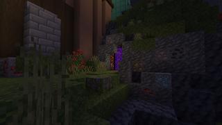 Screenshot of the Minecraft Bedrock Marketplace product Mushroom Island created by Tristan Productions.