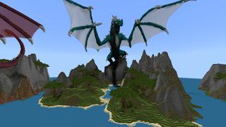 Screenshot of the Minecraft Bedrock Marketplace product Noob Pro Hacker Dragons created by Tristan Productions.