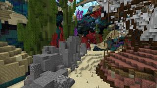 Screenshot of the Minecraft Bedrock Marketplace product Ocean Parkour created by Tristan Productions.