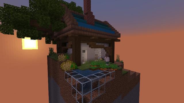 Screenshot of the Minecraft Bedrock Marketplace product One Chunk Survival created by Tristan Productions.