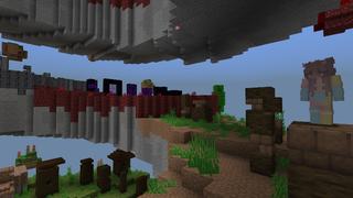 Screenshot of the Minecraft Bedrock Marketplace product Parkour Spiral created by Tristan Productions.