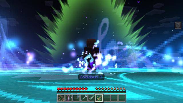 Screenshot of the Minecraft Bedrock Marketplace product Pet Weapons created by Tristan Productions.