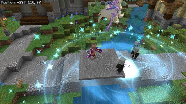 Screenshot of the Minecraft Bedrock Marketplace product Pet Weapons created by Tristan Productions.