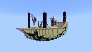 Screenshot of the Minecraft Bedrock Marketplace product Pirate Skyblock created by Tristan Productions.