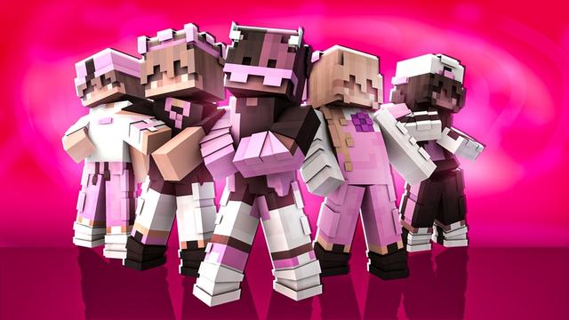 Thumbnail of the Minecraft Bedrock Marketplace product Powerful Pink created by Tristan Productions.