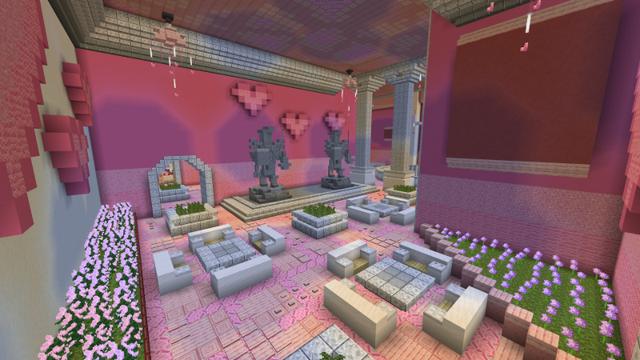 Screenshot of the Minecraft Bedrock Marketplace product Princess Trillionaire Castle created by Tristan Productions.