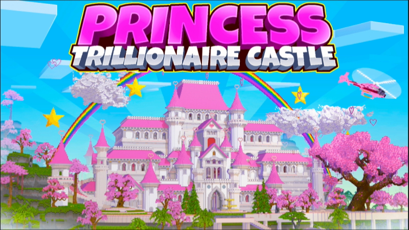 Thumbnail of the Minecraft Bedrock Marketplace product Princess Trillionaire Castle created by Tristan Productions.