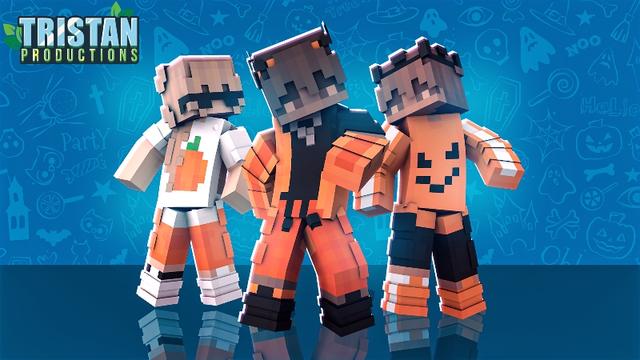 Thumbnail of the Minecraft Bedrock Marketplace product Pumpkin Punks created by Tristan Productions.