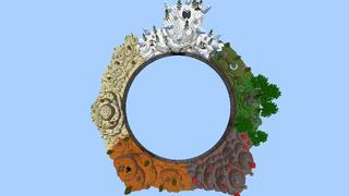 Screenshot of the Minecraft Bedrock Marketplace product Ring Survival created by Tristan Productions.